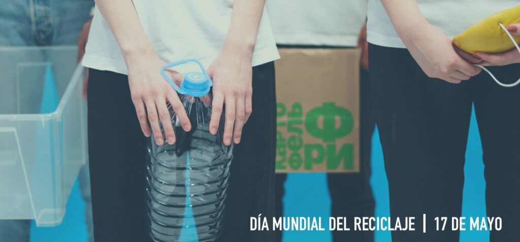 Imagen día mundial del reciclaje personalizada.