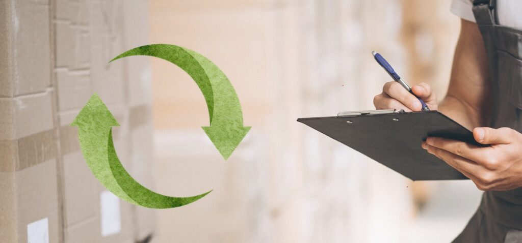 Imagen sobre logística inversa en la empresa.